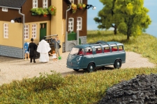 minicar 66018 - H0 - Luxusbus hellblaugrau